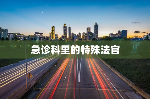 急诊科里的特殊法官