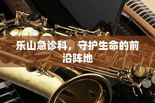 乐山急诊科，守护生命的前沿阵地