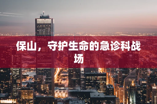 保山，守护生命的急诊科战场