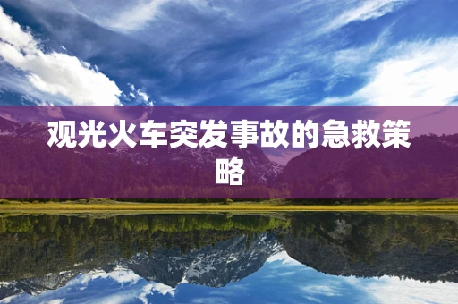 观光火车突发事故的急救策略