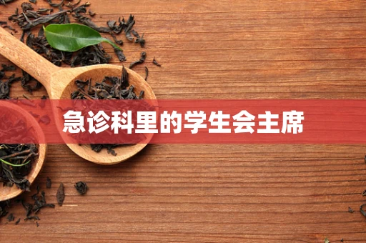 急诊科里的学生会主席