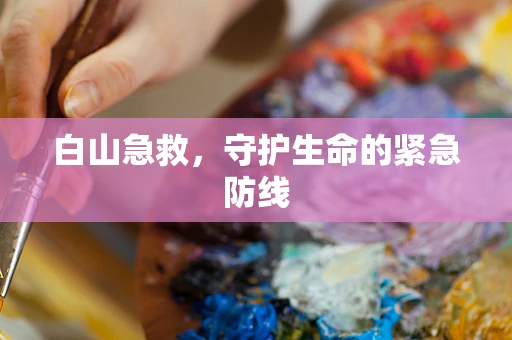 白山急救，守护生命的紧急防线