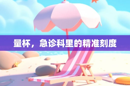 量杯，急诊科里的精准刻度