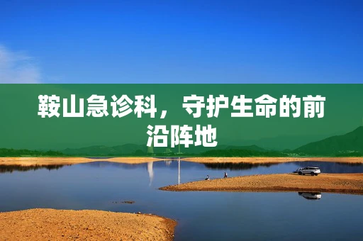 鞍山急诊科，守护生命的前沿阵地