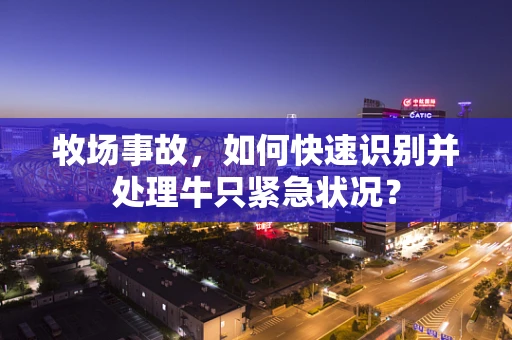 牧场事故，如何快速识别并处理牛只紧急状况？