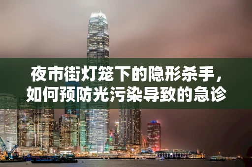 夜市街灯笼下的隐形杀手，如何预防光污染导致的急诊病例？