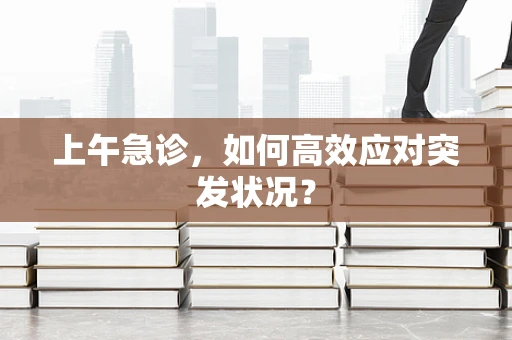 上午急诊，如何高效应对突发状况？