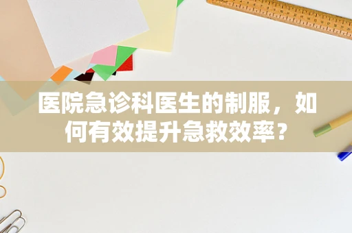 医院急诊科医生的制服，如何有效提升急救效率？