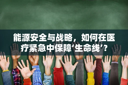 能源安全与战略，如何在医疗紧急中保障‘生命线’？