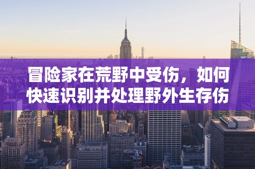 冒险家在荒野中受伤，如何快速识别并处理野外生存伤害？