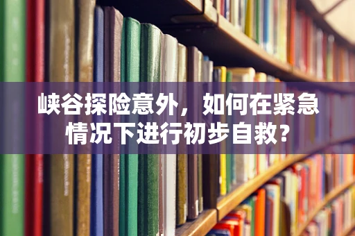 峡谷探险意外，如何在紧急情况下进行初步自救？