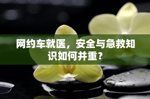 网约车就医，安全与急救知识如何并重？