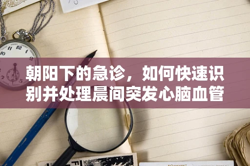 朝阳下的急诊，如何快速识别并处理晨间突发心脑血管疾病？