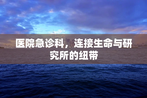 医院急诊科，连接生命与研究所的纽带