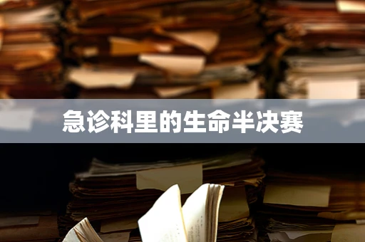 急诊科里的生命半决赛
