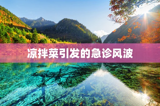 凉拌菜引发的急诊风波