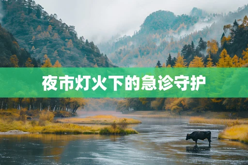 夜市灯火下的急诊守护