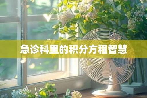 急诊科里的积分方程智慧