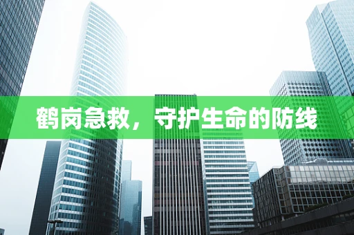 鹤岗急救，守护生命的防线