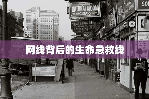 网线背后的生命急救线