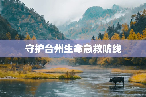 守护台州生命急救防线