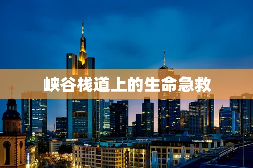 峡谷栈道上的生命急救