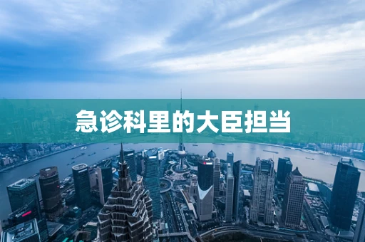 急诊科里的大臣担当