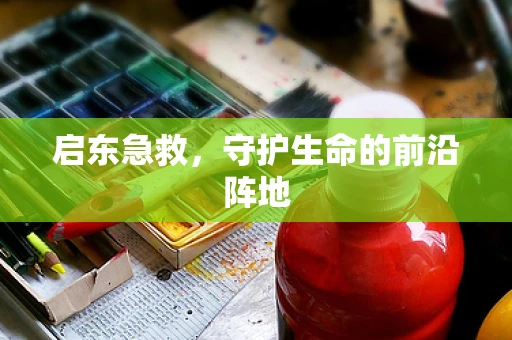 启东急救，守护生命的前沿阵地