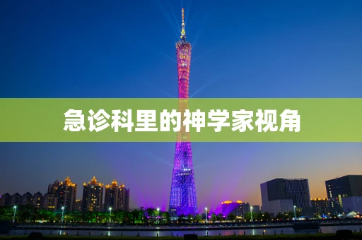 急诊科里的神学家视角