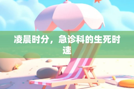 凌晨时分，急诊科的生死时速